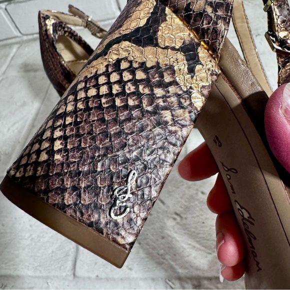 Sam Edelman Daniella Block Heel Dress Sandals Sz 8.5 NWOB - Picture 6 of 11